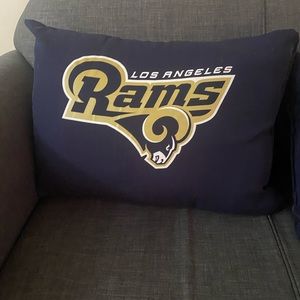 California Rams pillows